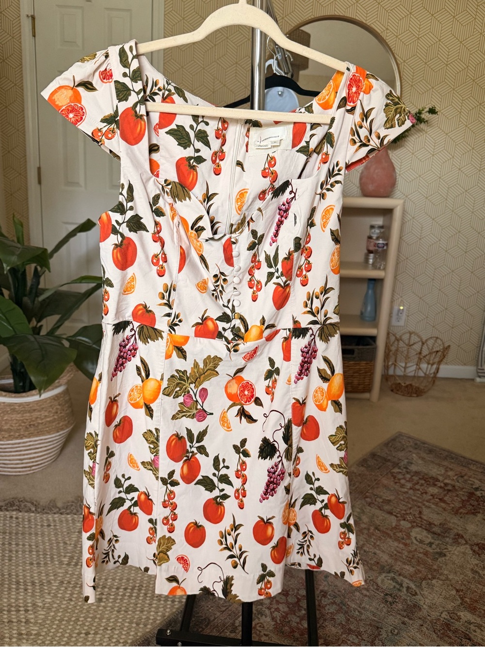 Maeve The Cecily Fit & Flare Sweetheart Mini Dress NWT